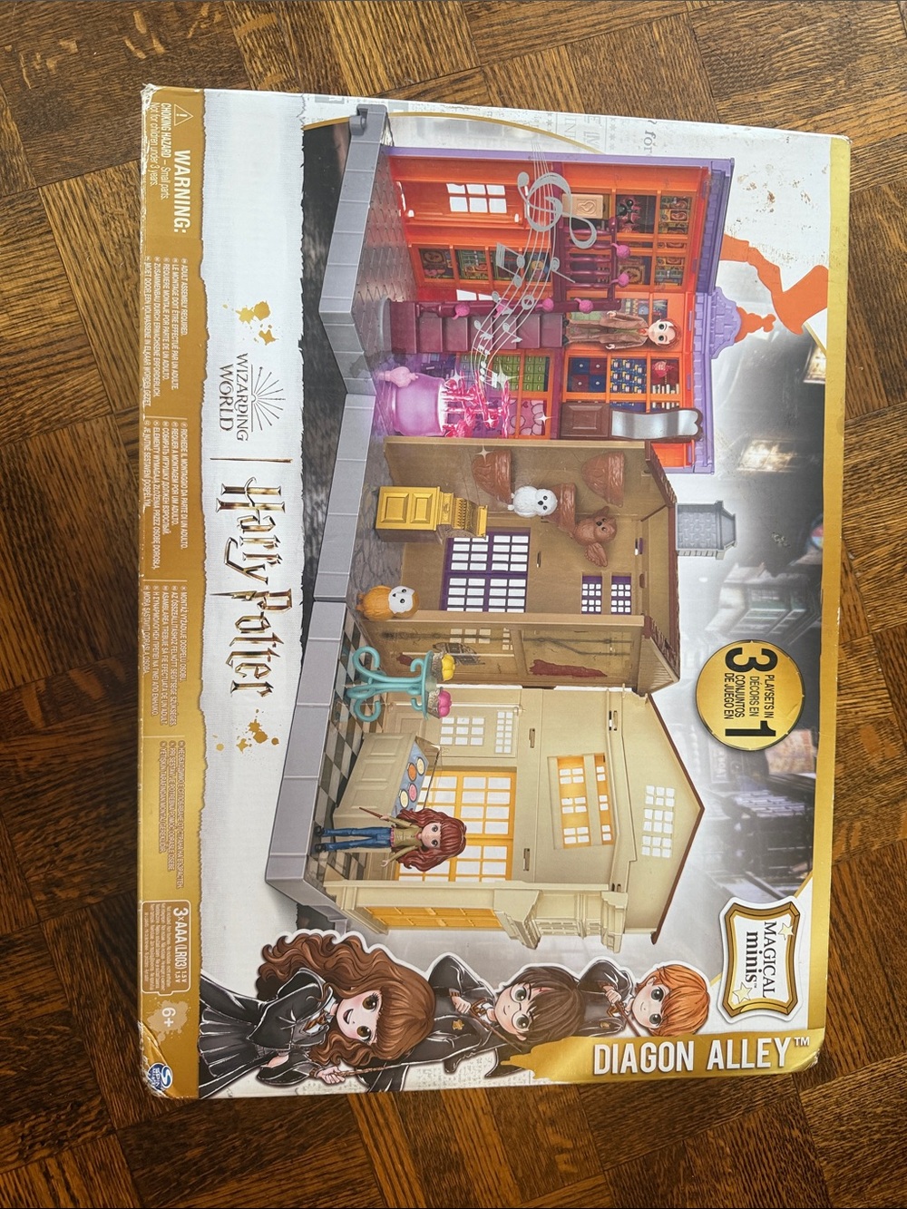 Warner Bros. Harry Potter Diagon Alley Playset - Purple, Orange, Gold